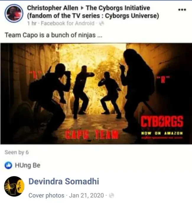 Facebook post